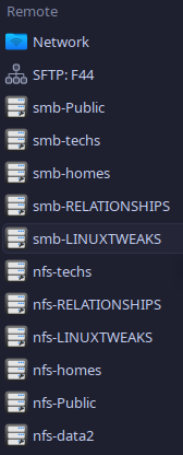 Mount directories
